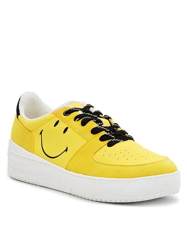 Desigual Desigual Сникърси 23SSKA49 Жълт