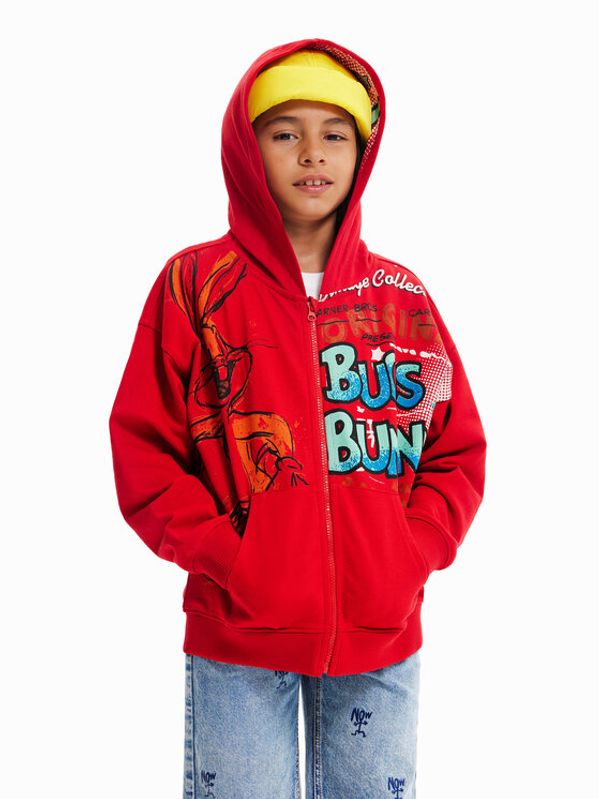 Desigual Desigual Суитшърт 23SBSK05 Червен Regular Fit