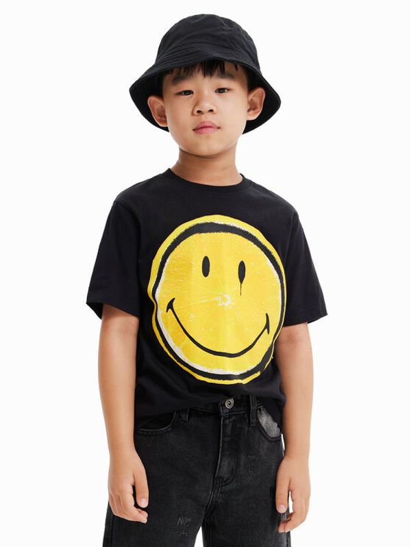 Desigual Desigual Тишърт 23SBTK11 Сив Regular Fit