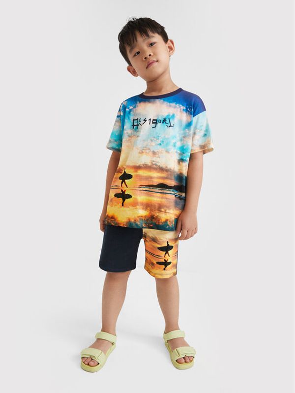 Desigual Desigual Тишърт Melon 22SBTK09 Цветен Regular Fit