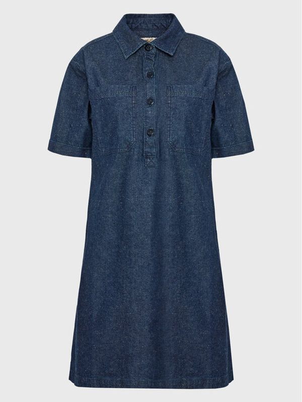 Deus Ex Machina Deus Ex Machina Дънкова рокля Denim Honour DLF229572 Тъмносин Regular Fit