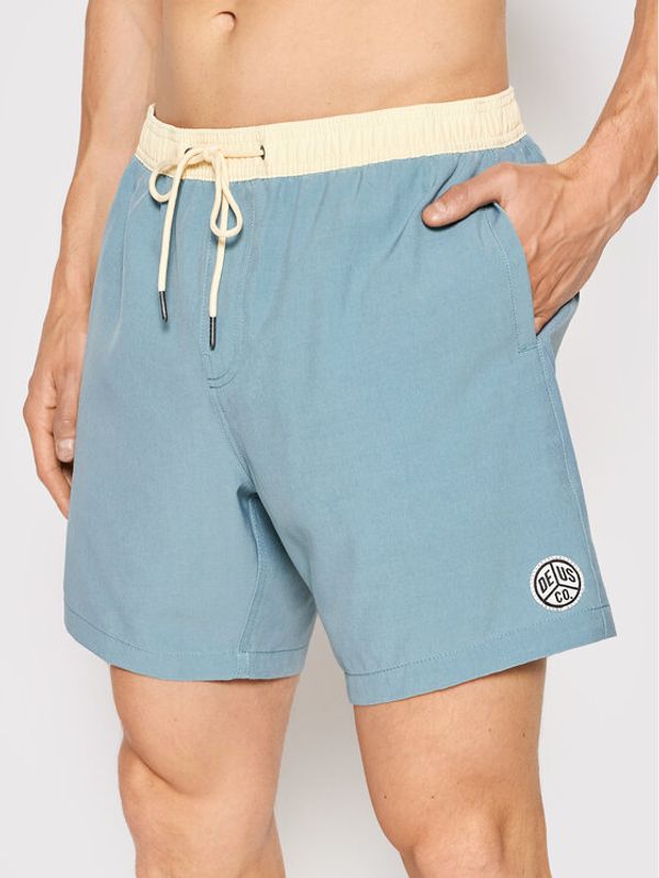 Deus Ex Machina Deus Ex Machina Плувни шорти Sandbar Contrast DMS2021111B Син Regular Fit