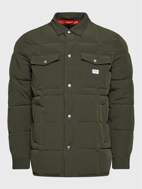 Deus Ex Machina Deus Ex Machina Пухено яке Maxwell DMW226193 Зелен Regular Fit