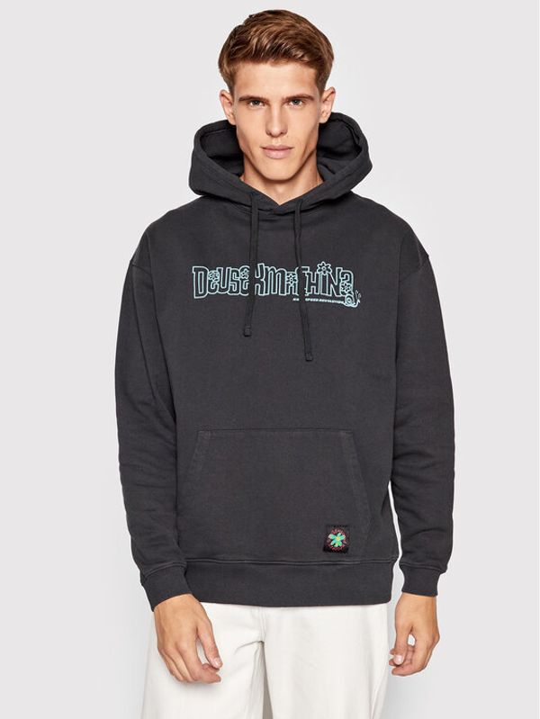 Deus Ex Machina Deus Ex Machina Суитшърт Idle DMP2281558 Черен Oversize