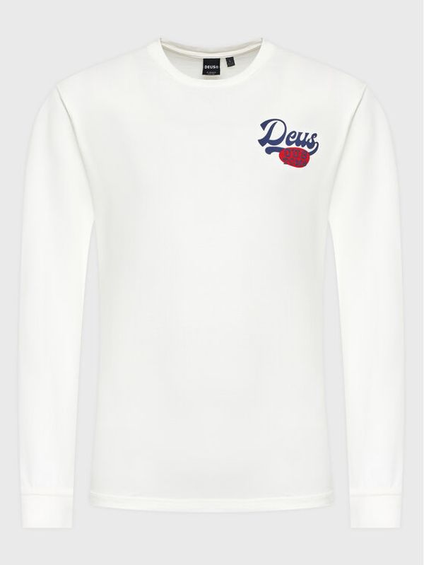 Deus Ex Machina Deus Ex Machina Тениска с дълъг ръкав Marigold DMF221379 Бял Regular Fit