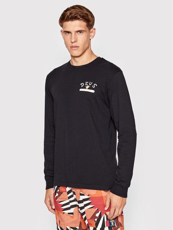 Deus Ex Machina Deus Ex Machina Тениска с дълъг ръкав Speed Shop DMP2211547 Черен Regular Fit