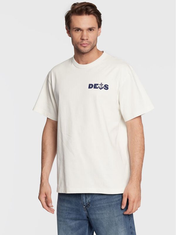 Deus Ex Machina Deus Ex Machina Тишърт Ankor DMF221358B Бял Boxy Fit