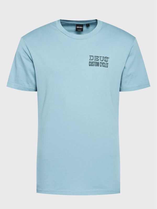 Deus Ex Machina Deus Ex Machina Тишърт Good Luck DMF221428D Син Regular Fit