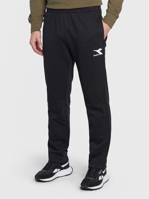 Diadora Diadora Долнище анцуг 102.178848 Черен Regular Fit