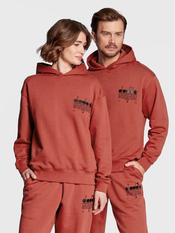 Diadora Diadora Суитшърт Unisex Manifesto 502.179481 Оранжев Regular Fit