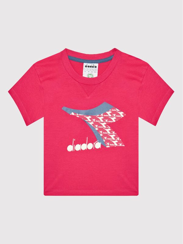 Diadora Diadora Тишърт Cubic 102.177801 Розов Regular Fit