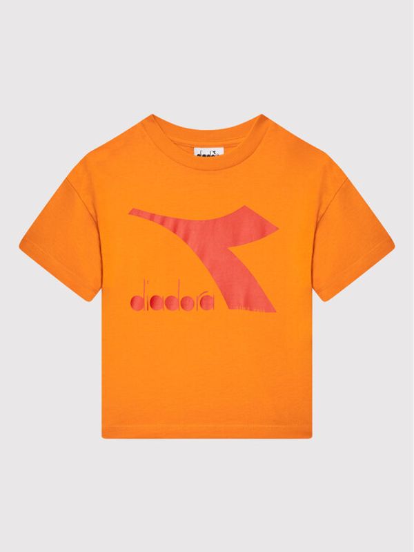 Diadora Diadora Тишърт Rainbow 102.178266 Оранжев Regular Fit