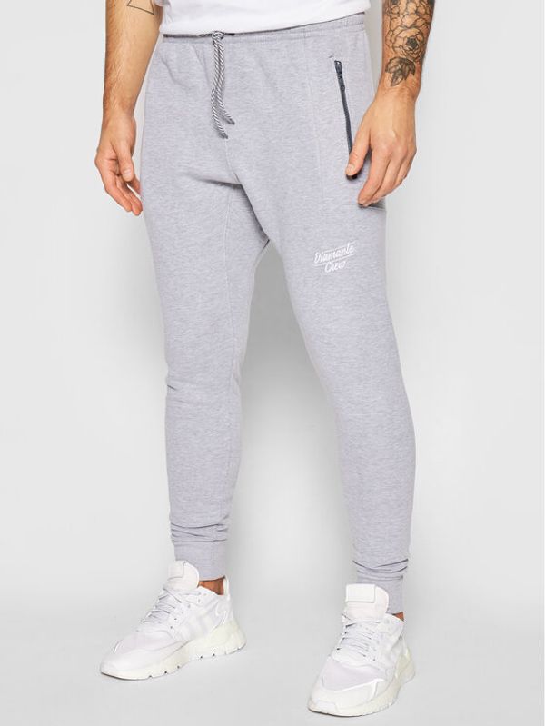 Diamante Wear Diamante Wear Долнище анцуг Unisex Hipster 5460 Сив Regular Fit