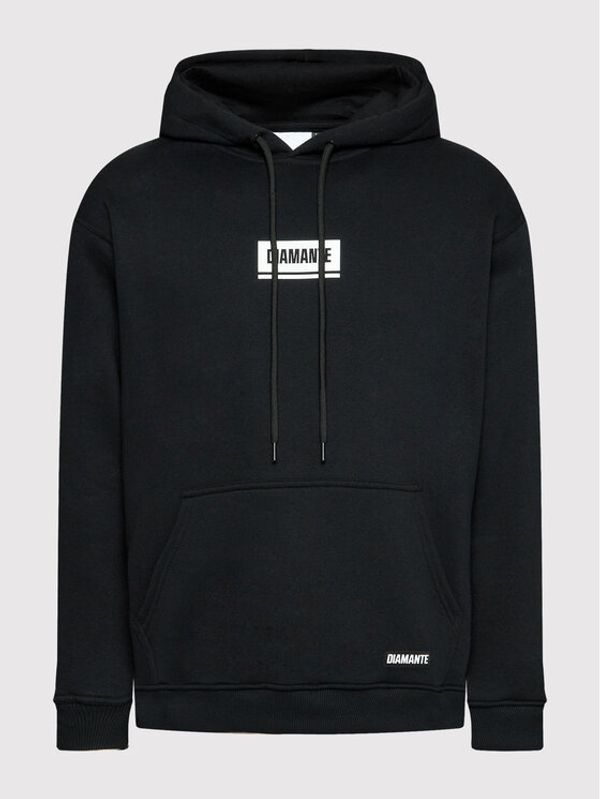 Diamante Wear Diamante Wear Суитшърт Unisex Classic Черен Relaxed Fit