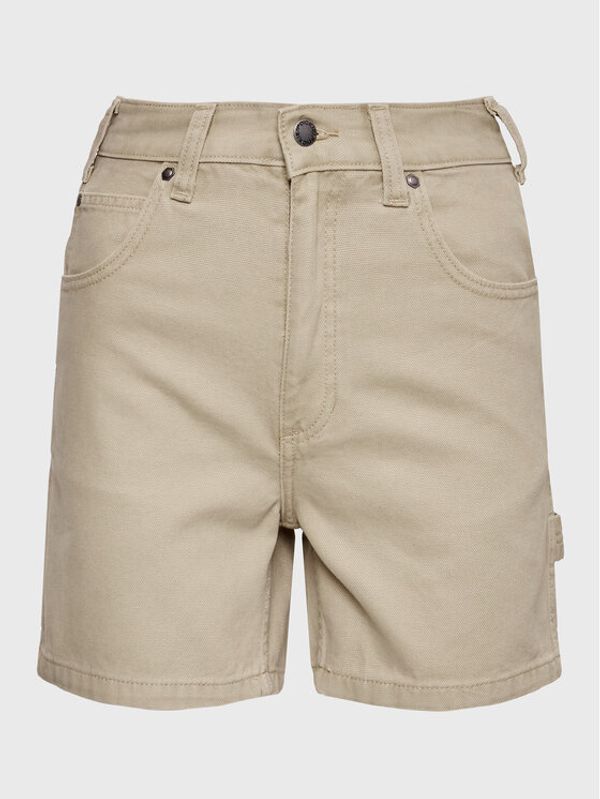 Dickies Dickies Дънкови шорти Duck Canvas DK0A4XRSF02 Бежов Regular Fit