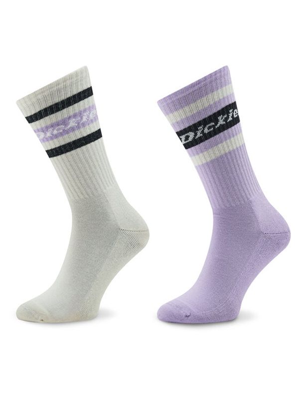 Dickies Dickies Комплект 2 чифта дълги чорапи дамски Genola DK0A4XDK Виолетов