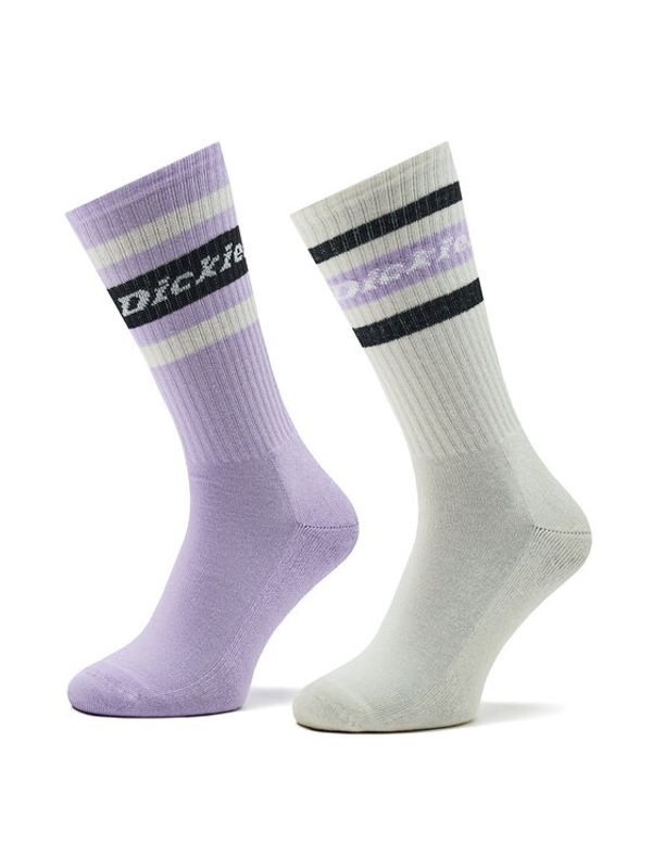 Dickies Dickies Комплект 2 чифта дълги чорапи мъжки Genola DK0A4XD Виолетов