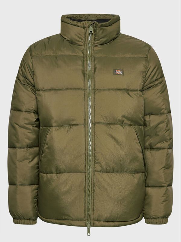 Dickies Dickies Пухено яке Waldenburg DK0A4XP2MGR Зелен Regular Fit