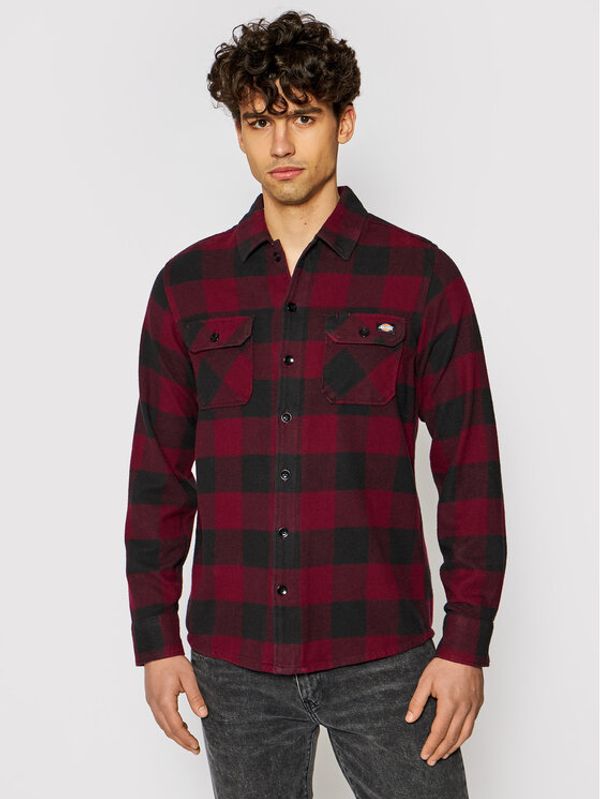 Dickies Dickies Риза Unisex New Sacramento DK0A4XDZMR0 Бордо Regular Fit