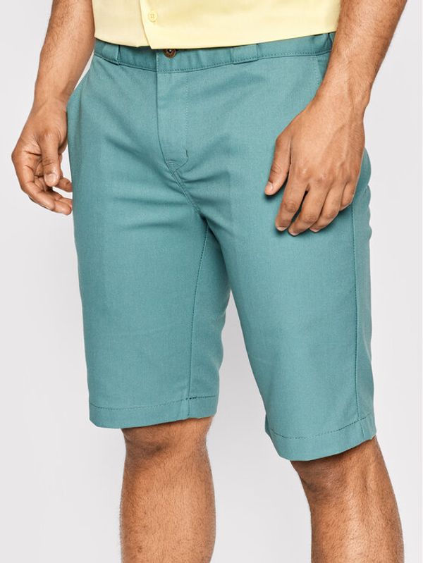 Dickies Dickies Шорти от плат Workshort Flex DK0A4XPQLN0 Зелен Slim Fit