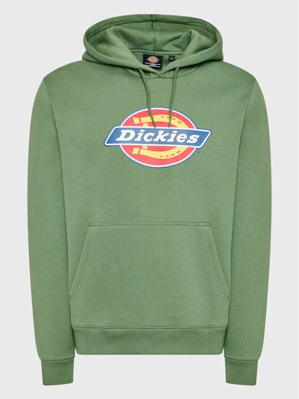 Dickies Dickies Суитшърт Icon Logo DK0A4XCBC97 Зелен Regular Fit