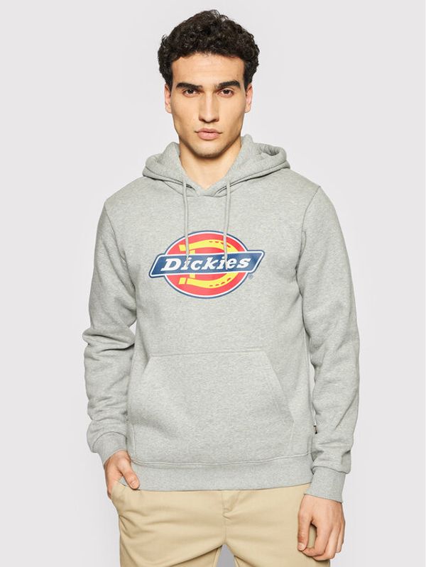 Dickies Dickies Суитшърт Icon Logo DK0A4XCBGYM Сив Regular Fit
