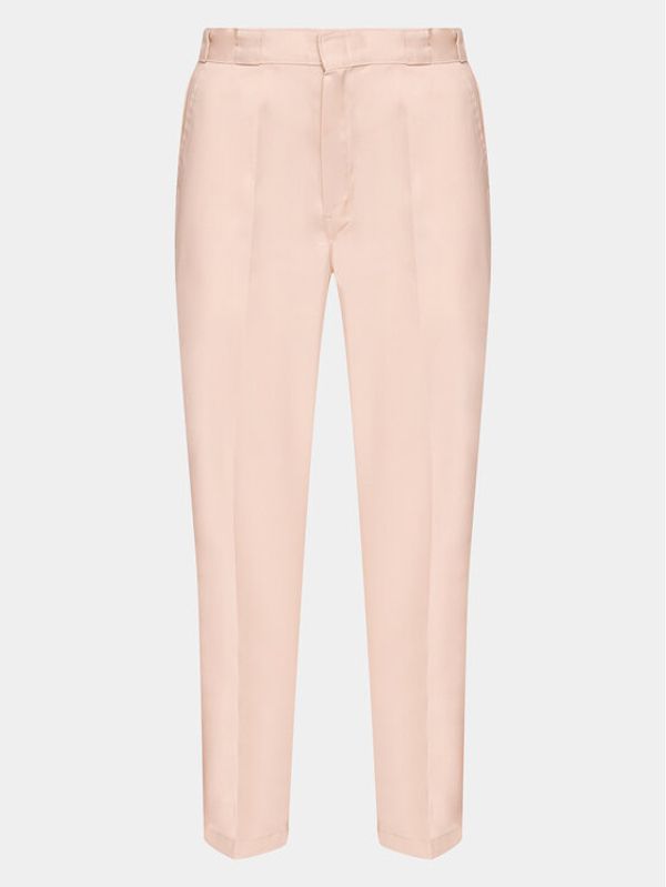 Dickies Dickies Текстилни панталони ELIZAVILLE DK0A4XKBC501 Розов Regular Fit