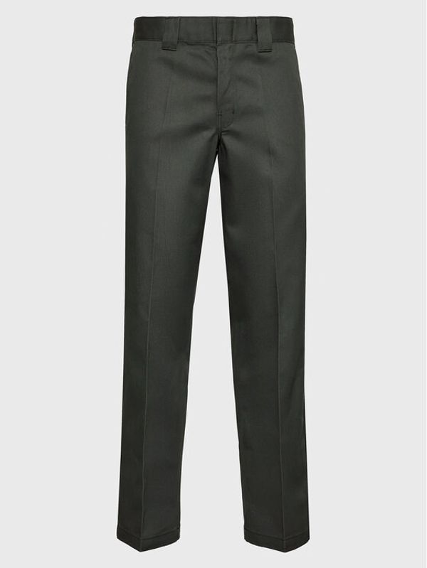 Dickies Dickies Текстилни панталони Work DK0A4XK9OGX Зелен Slim Fit