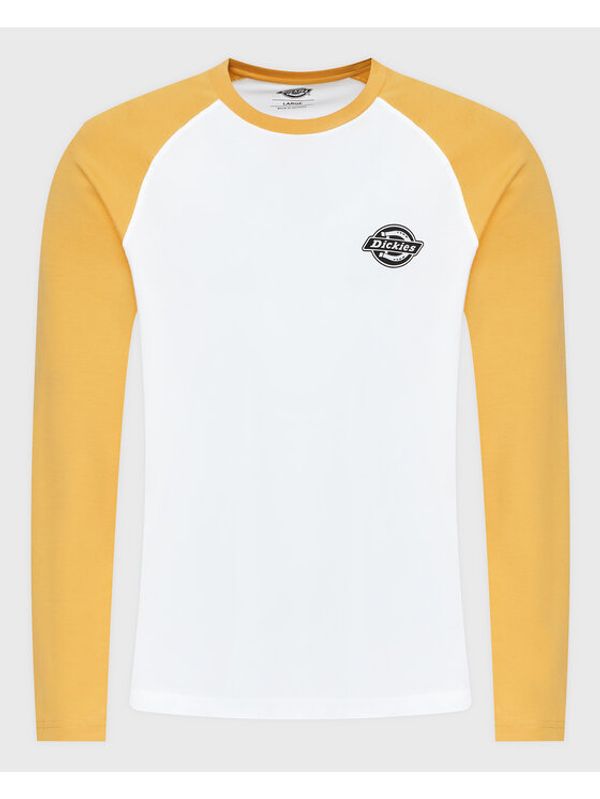 Dickies Dickies Тениска с дълъг ръкав Cologne DK0A4XDFC96 Жълт Regular Fit