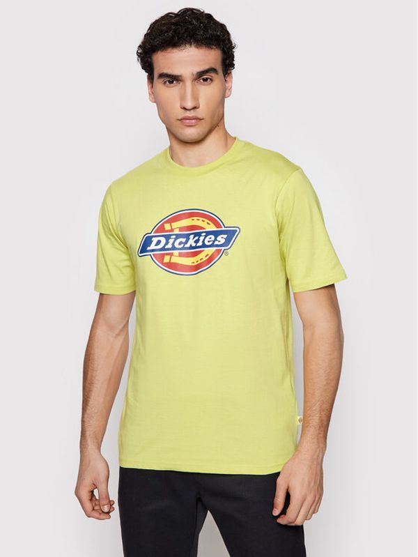 Dickies Dickies Тишърт Icon Logo DK0A4XC9B541 Зелен Regular Fit