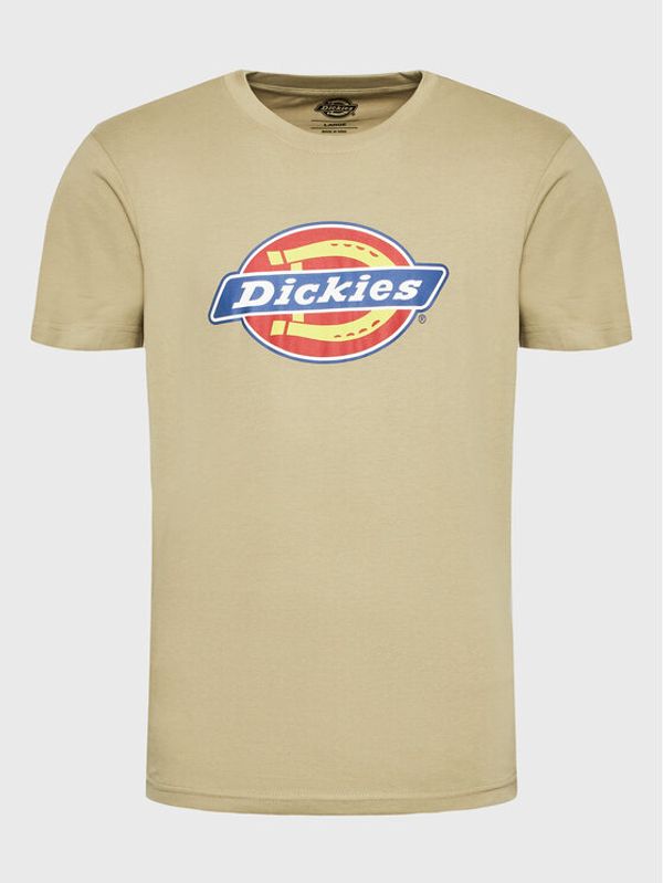 Dickies Dickies Тишърт Icon Logo DK0A4XC9DS0 Бежов Regular Fit