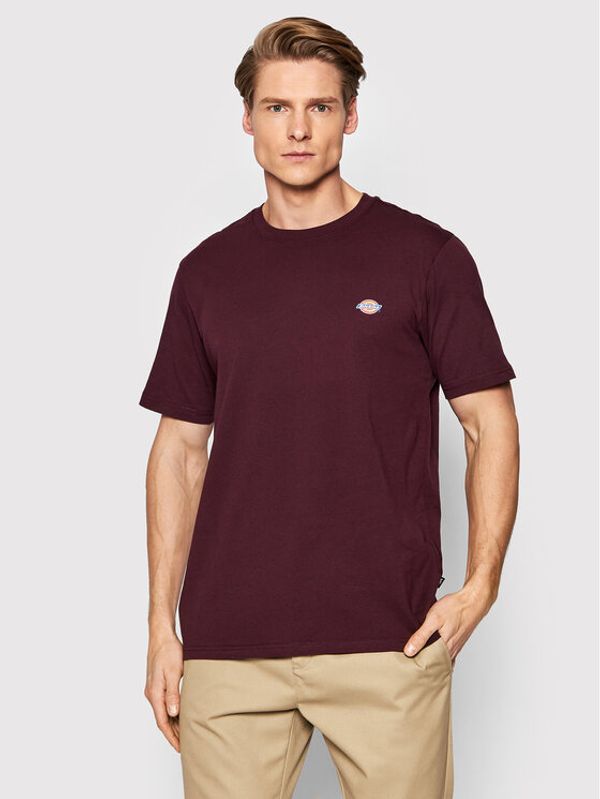 Dickies Dickies Тишърт Mapleton DK0A4XDBMR0 Бордо Regular Fit