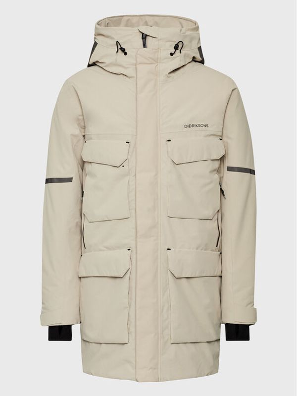 Didriksons Didriksons Парка Drew 504252 Бежов Regular Fit