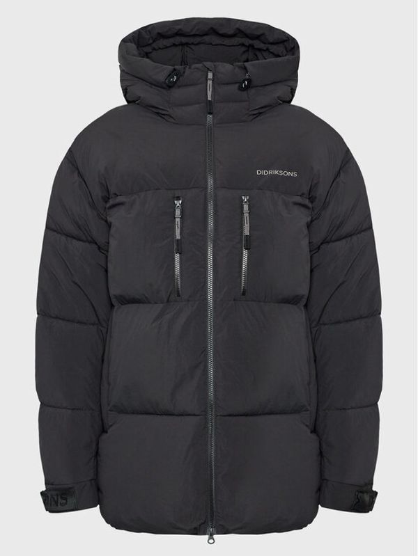 Didriksons Didriksons Пухено яке Hilmer 504240 Черен Regular Fit