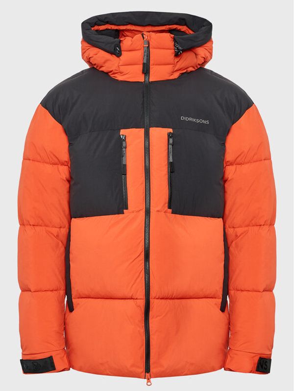 Didriksons Didriksons Пухено яке Hilmer 504240 Оранжев Regular Fit