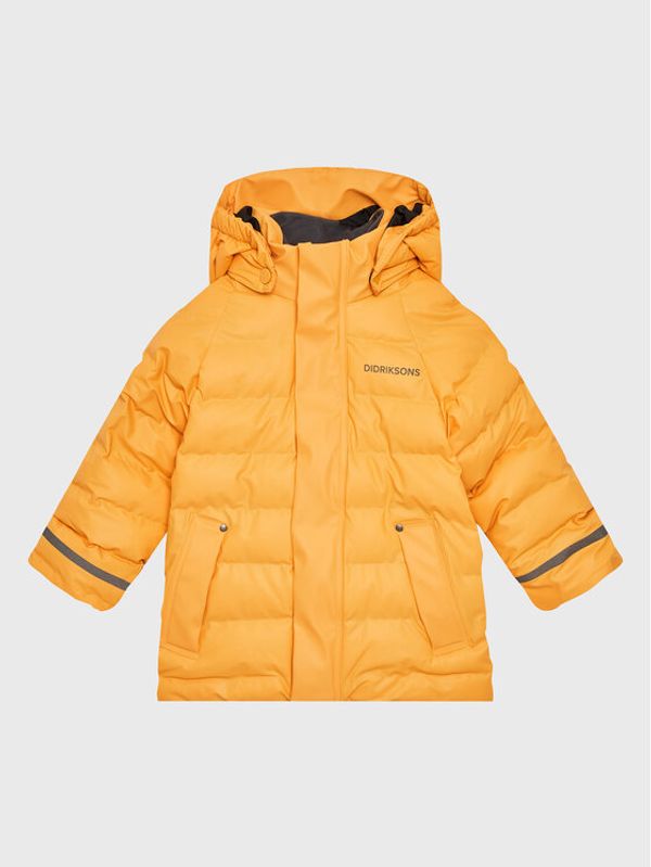 Didriksons Didriksons Пухено яке Louie 504350 Жълт Regular Fit