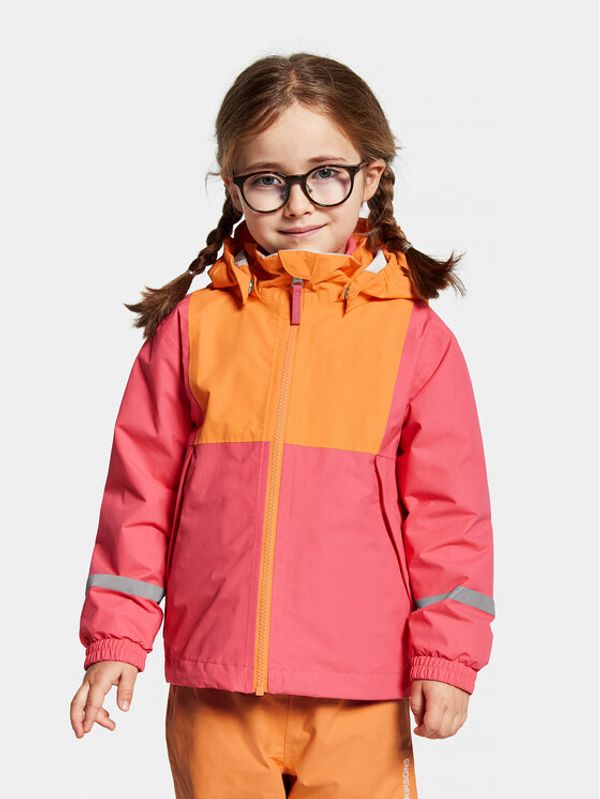 Didriksons Didriksons Яке за дъжд Stormhatt 504694 Розов Regular Fit