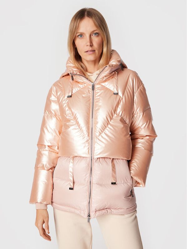 Diego M Diego M Пухено яке 22IM-R420 Розов Regular Fit