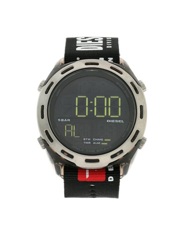 Diesel Diesel Часовник Crusher DZ1914 Черен