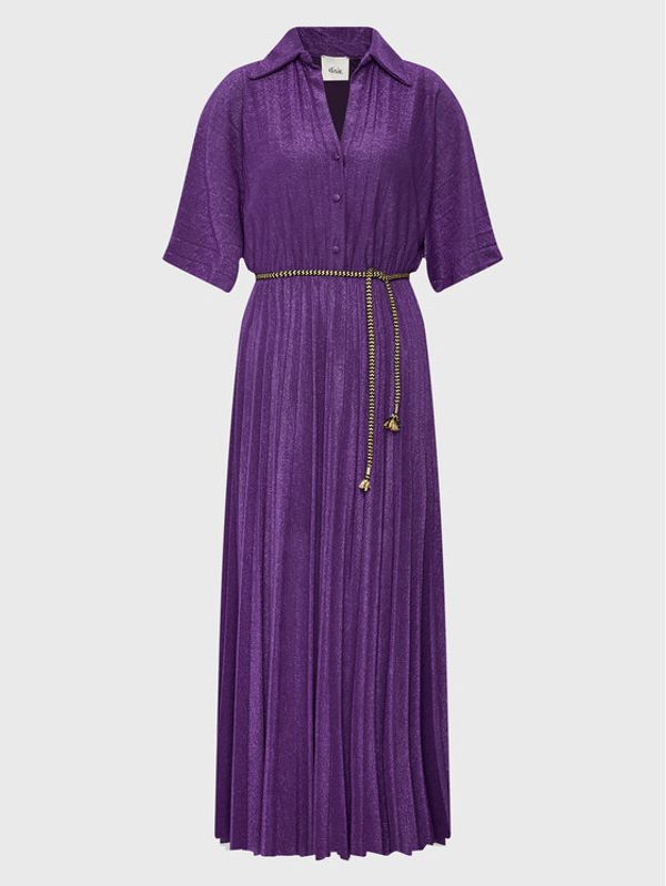 Dixie Dixie Ежедневна рокля A319U060 Виолетов Regular Fit