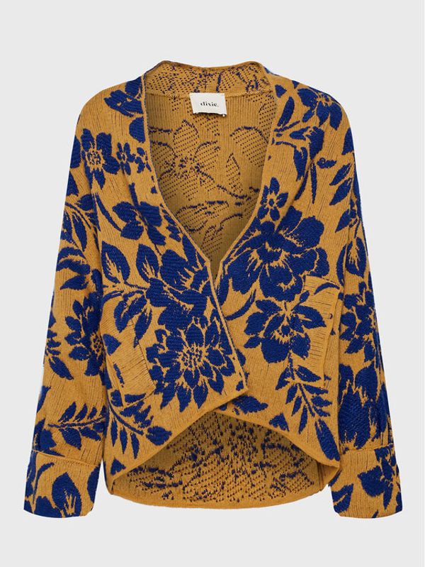 Dixie Dixie Кардиган K768U032A Кафяв Relaxed Fit