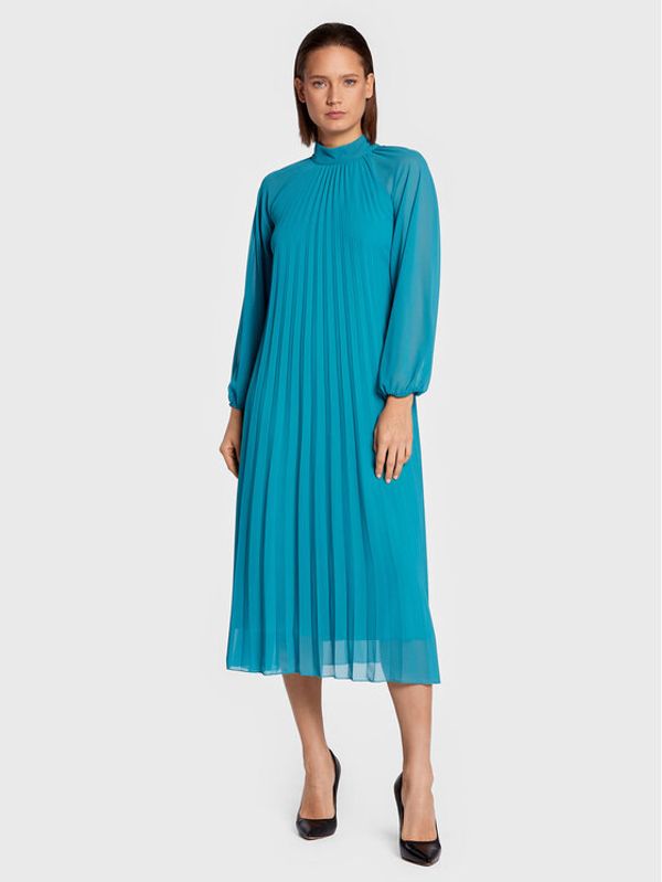 Dixie Dixie Коктейлна рокля A319U059 Син Regular Fit