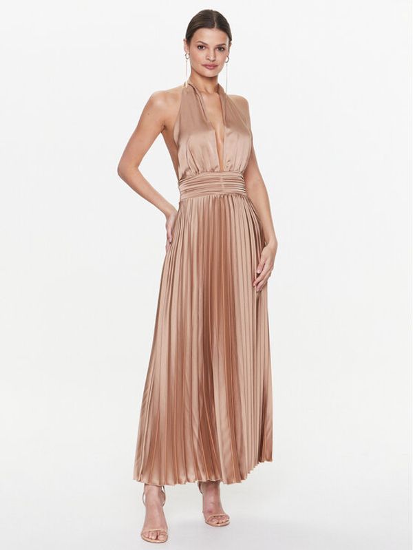 Dixie Dixie Официална рокля A319V018A Бежов Regular Fit