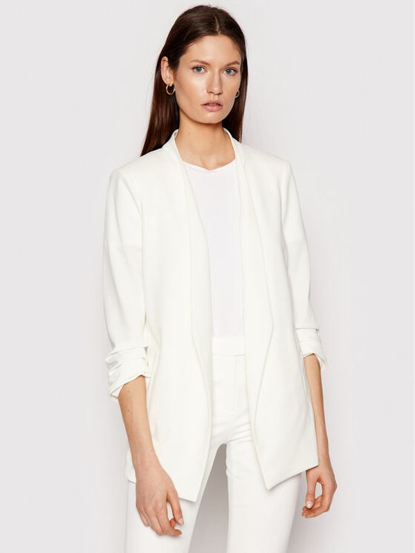DKNY DKNY Блейзър P9RCAAWI Бял Regular Fit