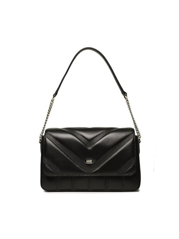 DKNY DKNY Дамска чанта Becca Flap Demi R31EBW80 Черен