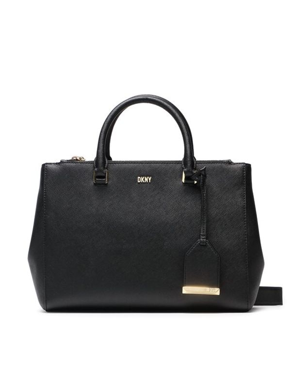 DKNY DKNY Дамска чанта Belle Satchel R33D1Y78 Черен