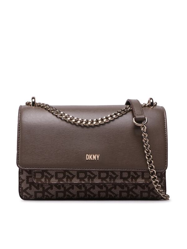DKNY DKNY Дамска чанта Bryant Chain Flap Cb R24EJA90 Кафяв