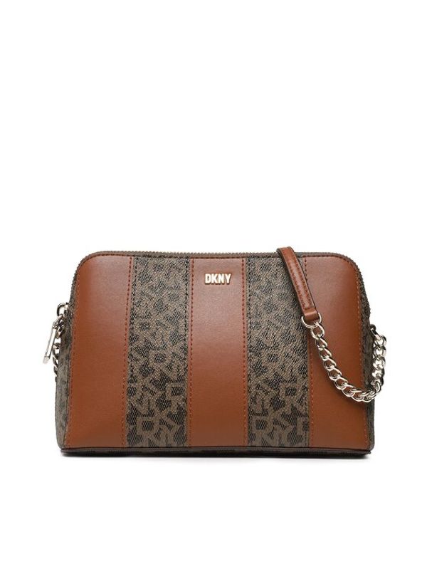 DKNY DKNY Дамска чанта Bryant Dome Crossbody R23E4655 Кафяв