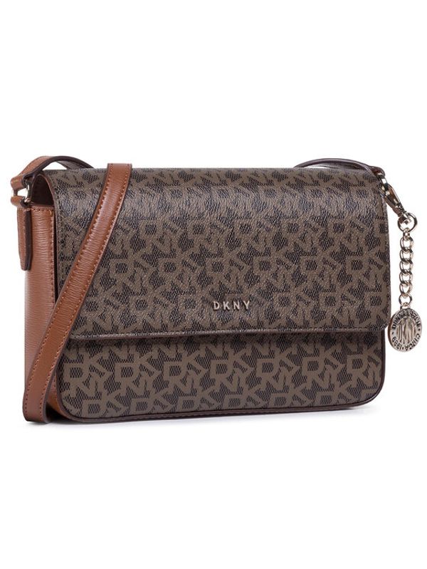 DKNY DKNY Дамска чанта Bryant Md Flap Xbody R82EJ467 Кафяв