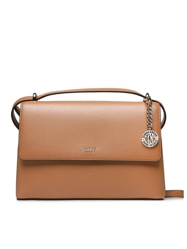 DKNY DKNY Дамска чанта Bryant Park Flap Cbo R31E3W82 Кафяв